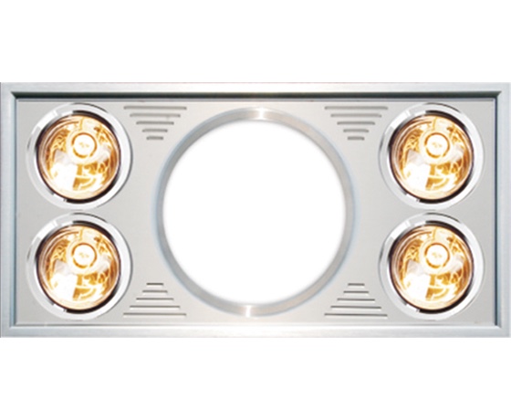 四灯+换气+LED照明